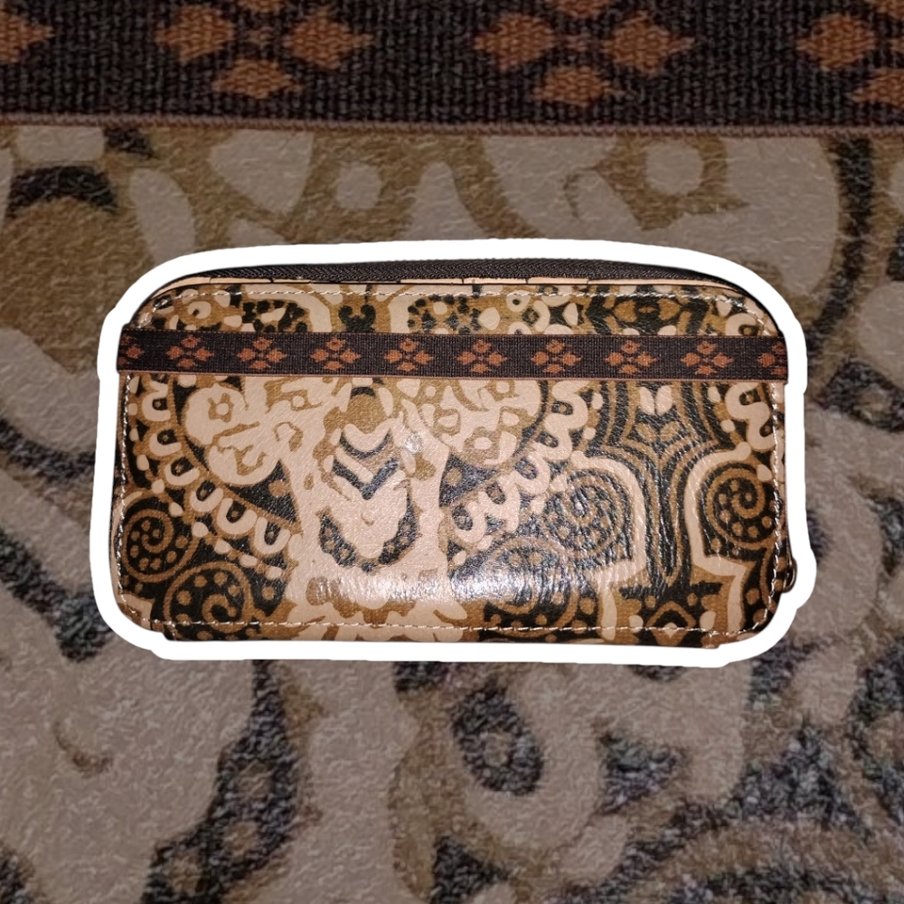 (NWT) Patricia Nash® Oria Zip Around Bifold Wallet - Italian Folklore Collection